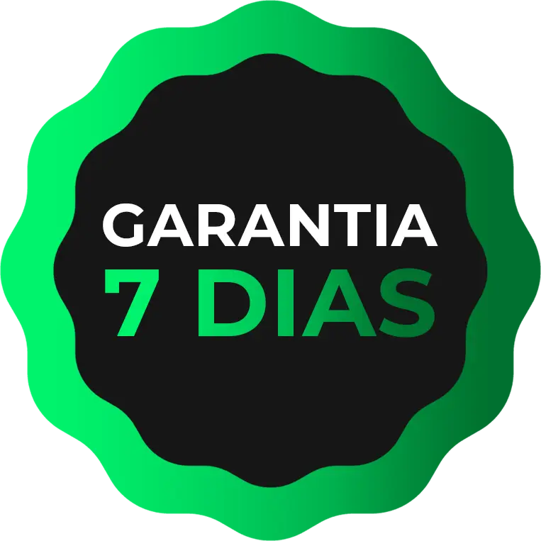 Selo de garantia de 7 dias